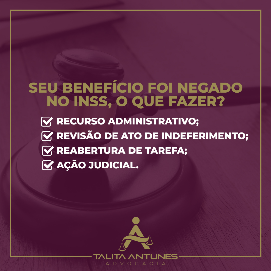 Seu Benefício Do INSS Foi Negado? Saiba O Que Fazer
